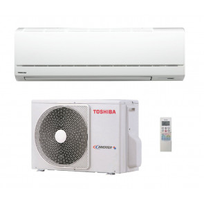 Toshiba RAS-107SKV-E6 / RAS-107SAV-E6 INVERTER KLÍMA 2,5 KW-OS KÜLTÉRI + BELTÉRI SZETT